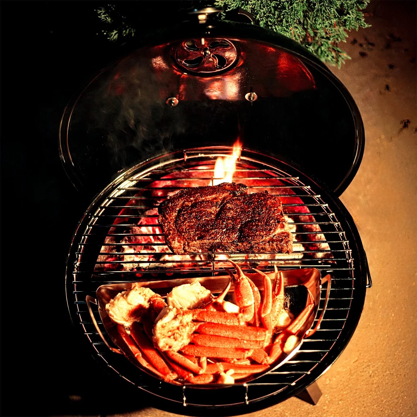 SnS Grills | Home 'N Roam Travel Kettle Charcoal Grill