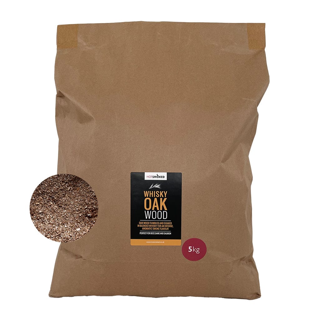 HotSmoked | Whisky Oak Smoking Wood Dust | 5Kg Bulk Pack