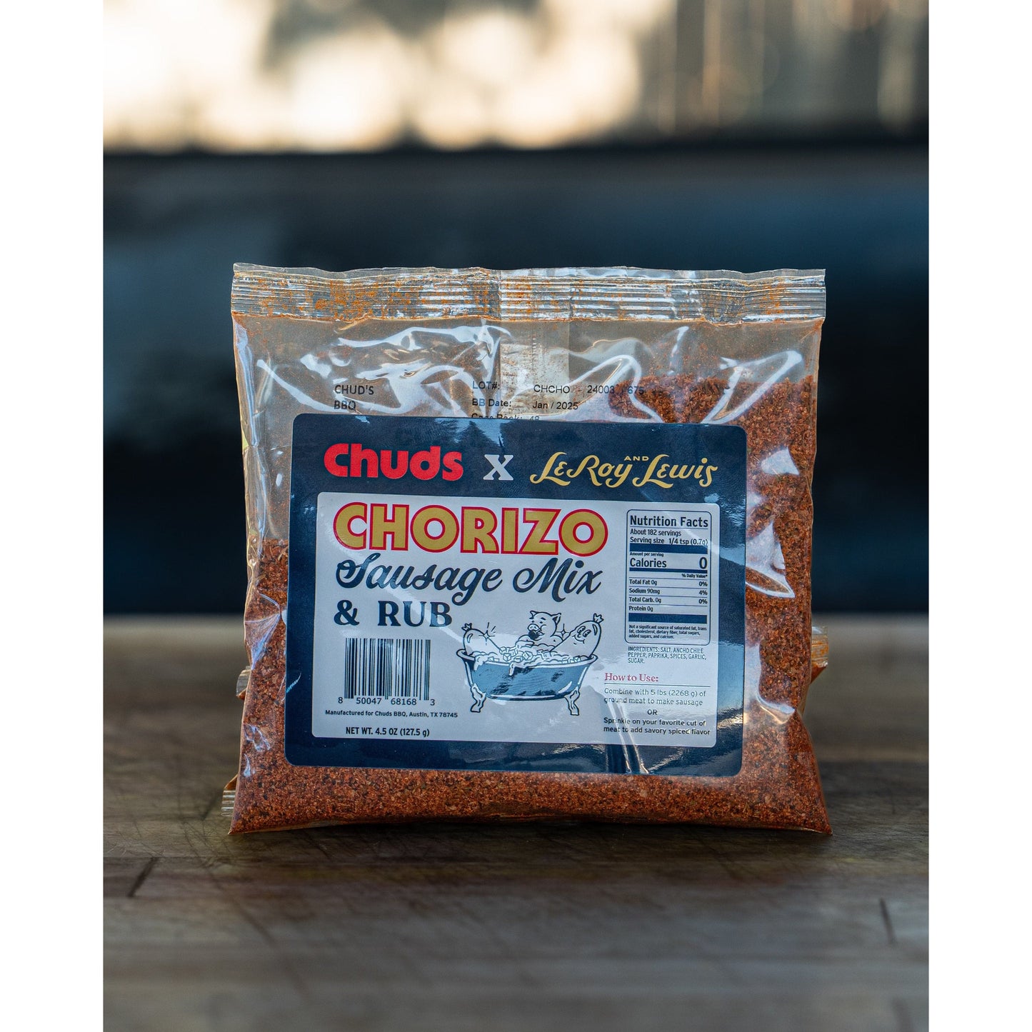 Chuds BBQ | Chorizo Sausage Mix & Rub