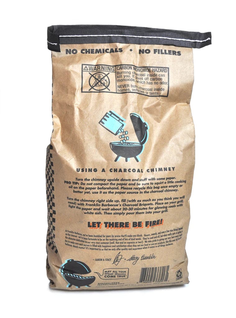 Franklin Barbecue Charcoal Briquette