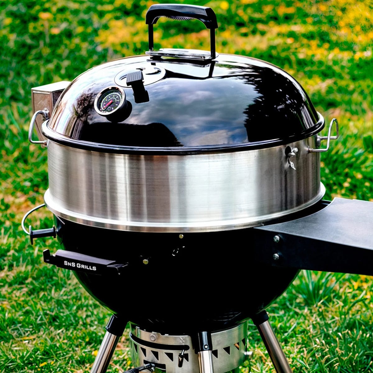 SnS Grills | Slow 'N Sear® Kettle Ring Rotisserie Kit (US Version)