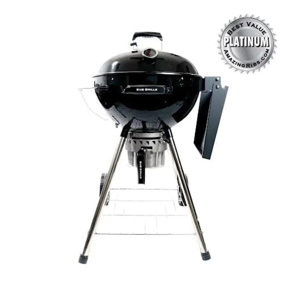 SnS Grills | Slow 'N Sear® Kettle Charcoal Grill Plus Smoker